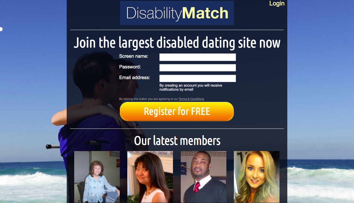 main page DisabilityMatch